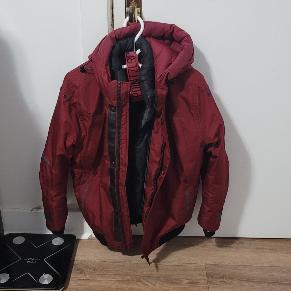 TEENAGER XL - Point Zero Men's Burgundy Puffer
